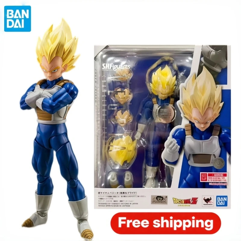 Dragon Ball Super Saiyan Vegeta Action Figure - Anime Collectible Gift