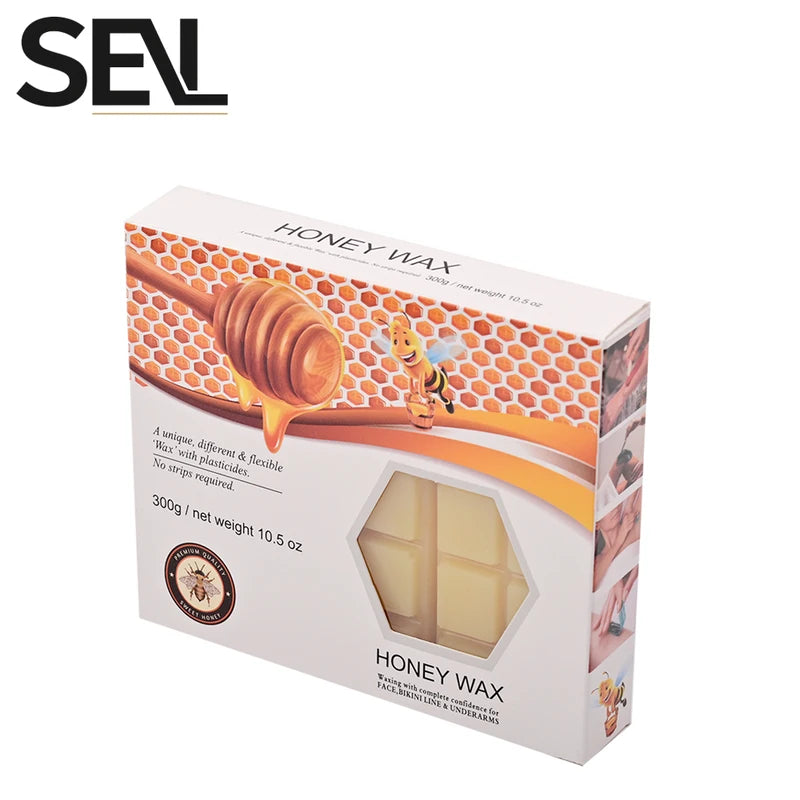 Hard Wax for Hair Removal 300g Block - Full Body Bikini Facial Waxing
