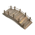 Mini Wooden Arch Bridge for 1/12 Dollhouse - Fairy Garden Miniature Accessory