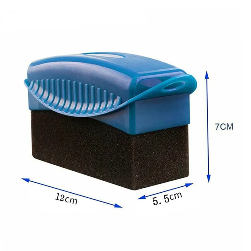 Car Tire Polishing Wipe Pad Set for Waxing & Cleaning - Durable Sponge Applicators
