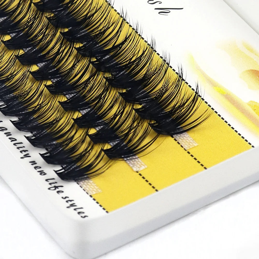 Natural Mink Eyelash Extensions 3D Cluster False Lashes Box 20D/30D/40D