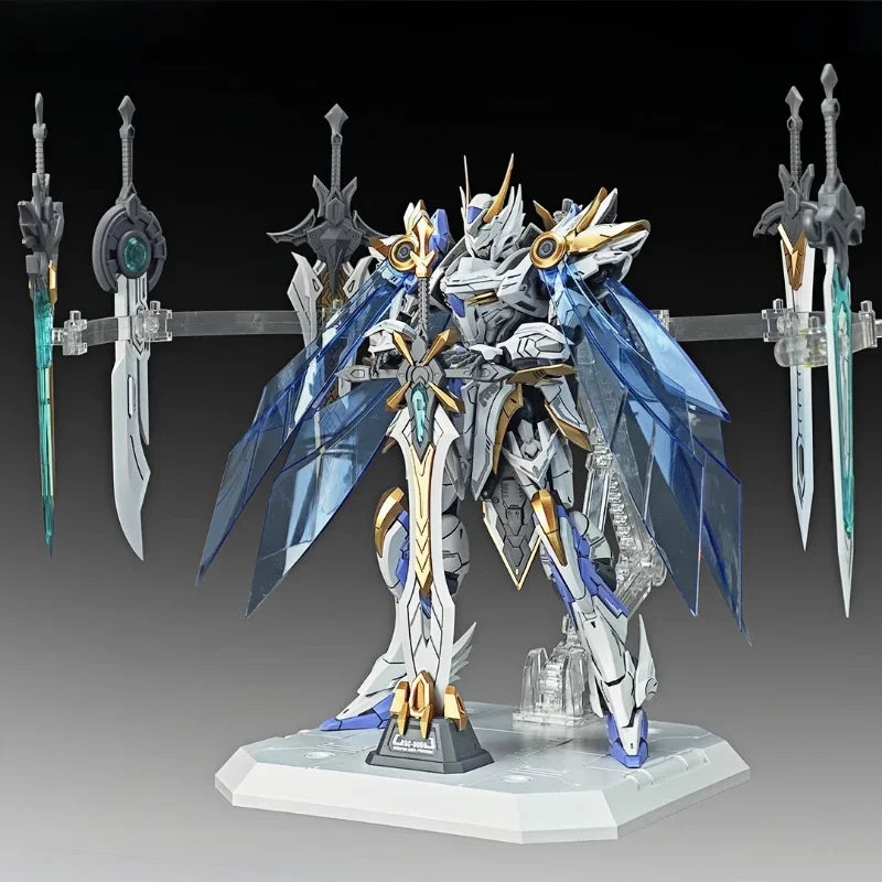 Knight Action Figure Model Kit with Dual Armor Modes - Collectible Toy