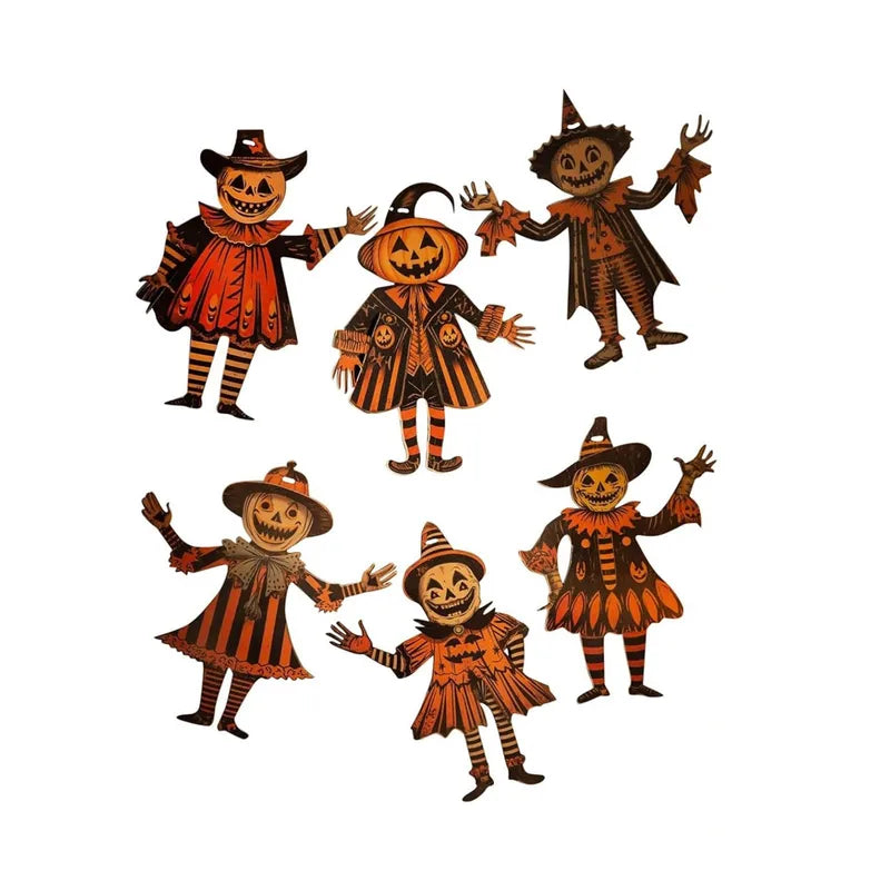 Halloween Hanging Party Banner Pumpkin Ghost Decor - Haunted House Signs