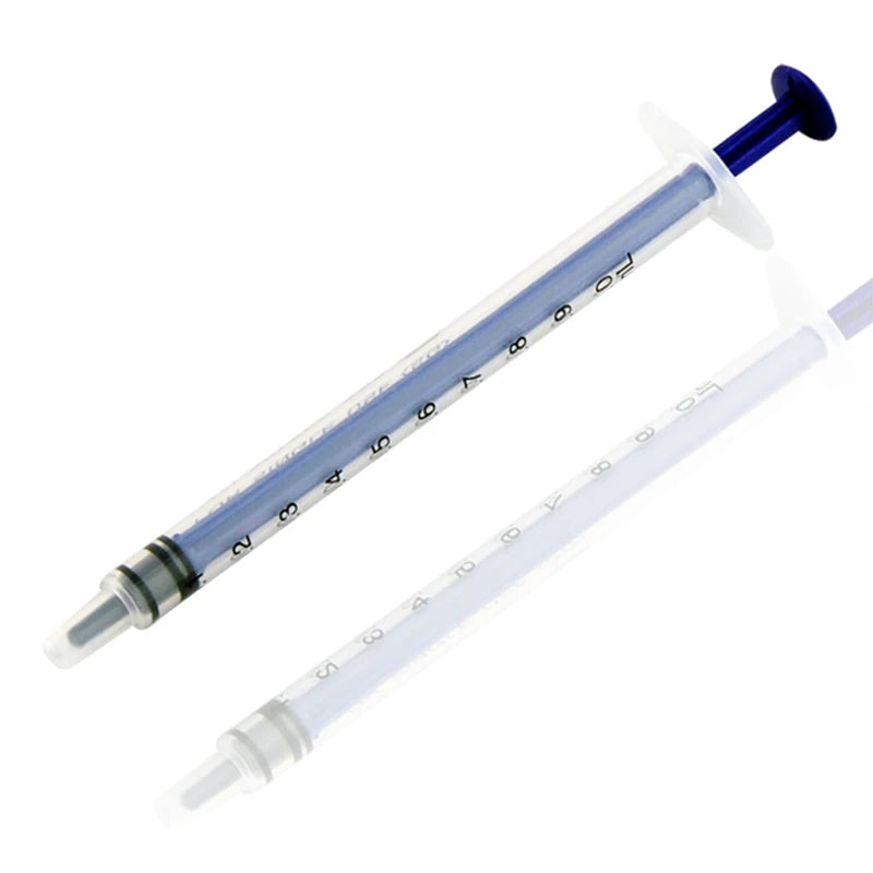 Disposable Plastic Syringe Set for Kitchen Cooking 100 pcs - Multiple Sizes