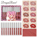 Long Lasting Waterproof Velvet Matte Lip Gloss Set Hydrating Non-Stick Lipstick