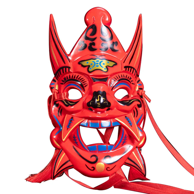 Hand Painted Theater Mask Full Face Prop Cosplay Costume Accessory