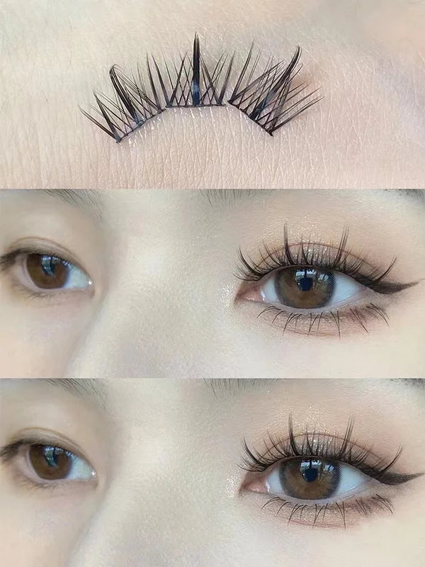 False Eyelash Book Clusters Extensions Kit - Multiple Colors for DIY Eyelash Enhancement