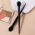 2pcs Soft Fiber Bristle Flame Type Loose Makeup Brushes - Blush & Setting Tool