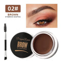 Waterproof Long Lasting Eyebrow & Eyeliner Cream Gel - Contouring Brow Makeup