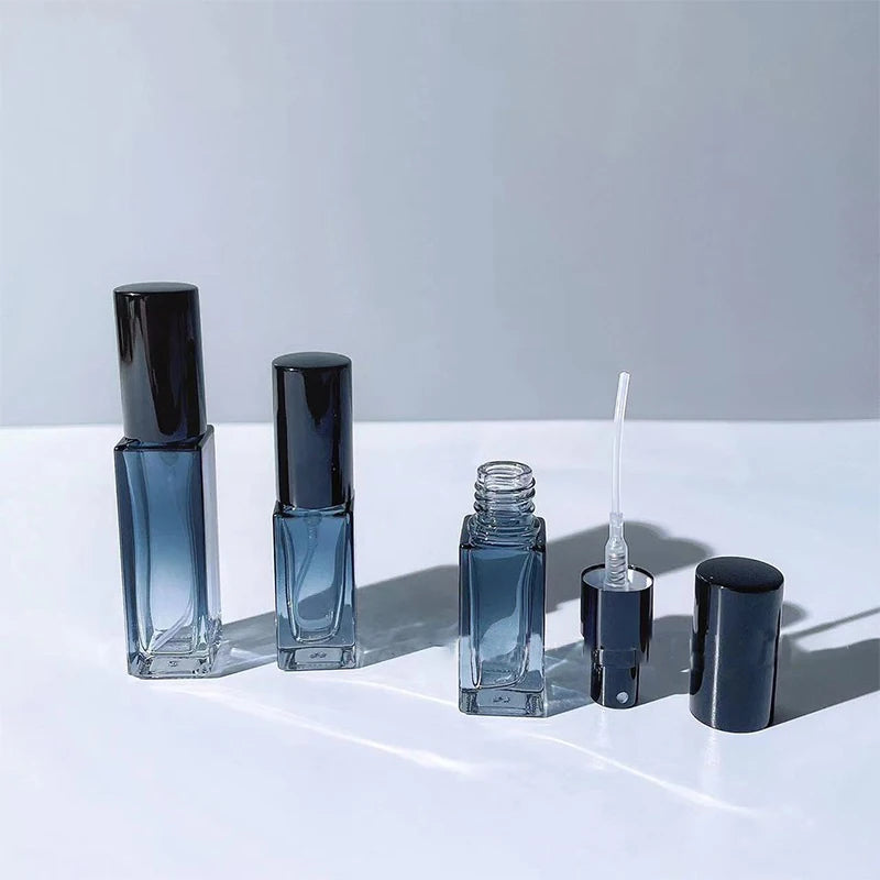 Refillable Glass Perfume Spray Bottle Set - 5ml, 10ml, 20ml Travel Vials