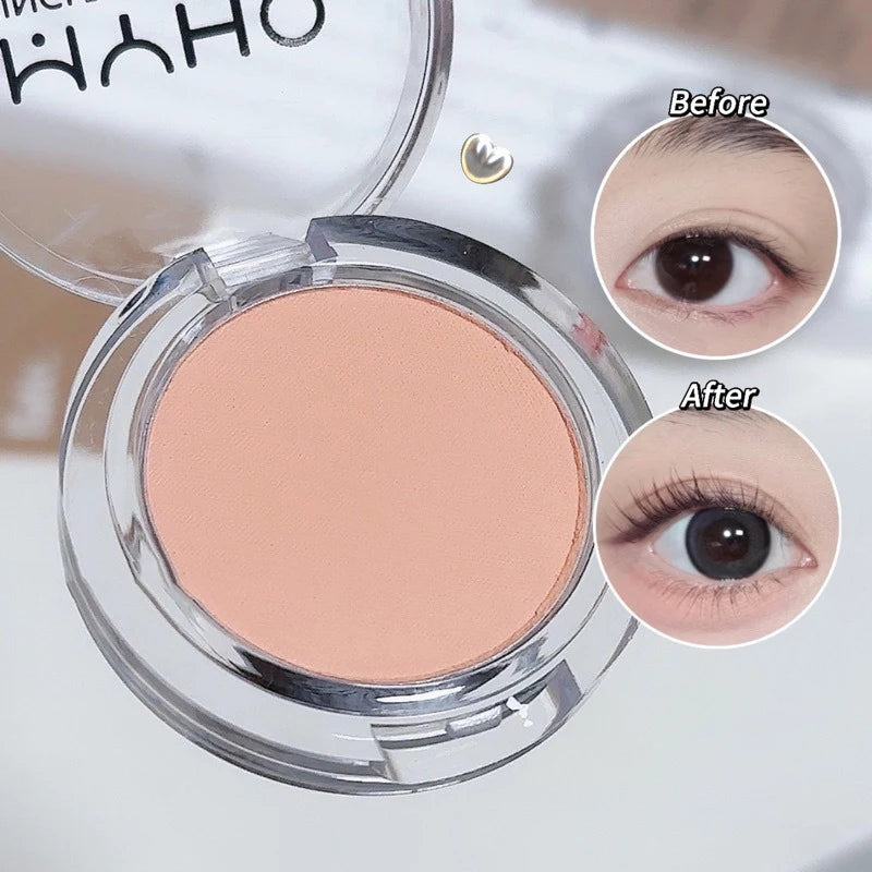 Matte Eyeshadow Palette Monochrome Highlight & Primer for Nude Skin Makeup