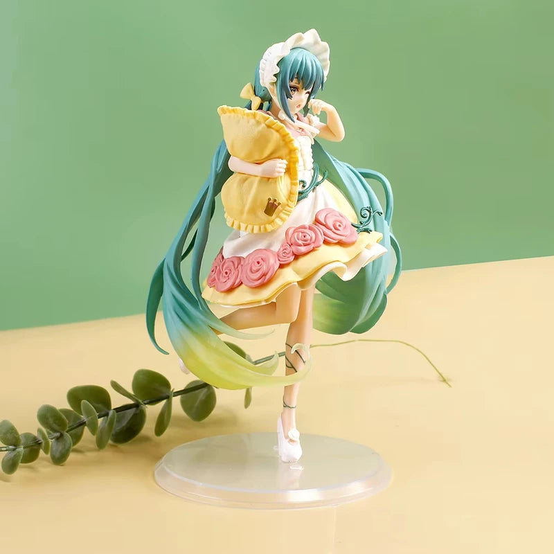 Anime Figure Fairy Mirror Car Ornament - Hatsune Miku Model Decoration Gift