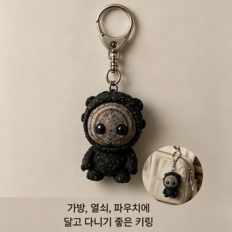 Kkeomeoksari Hanbok Doll Keychain Collectible Model for Desk & Gift
