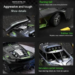 High Speed Off-Road RC Car Toy Drift Racing Vehicle for Kids - Multiple Colors