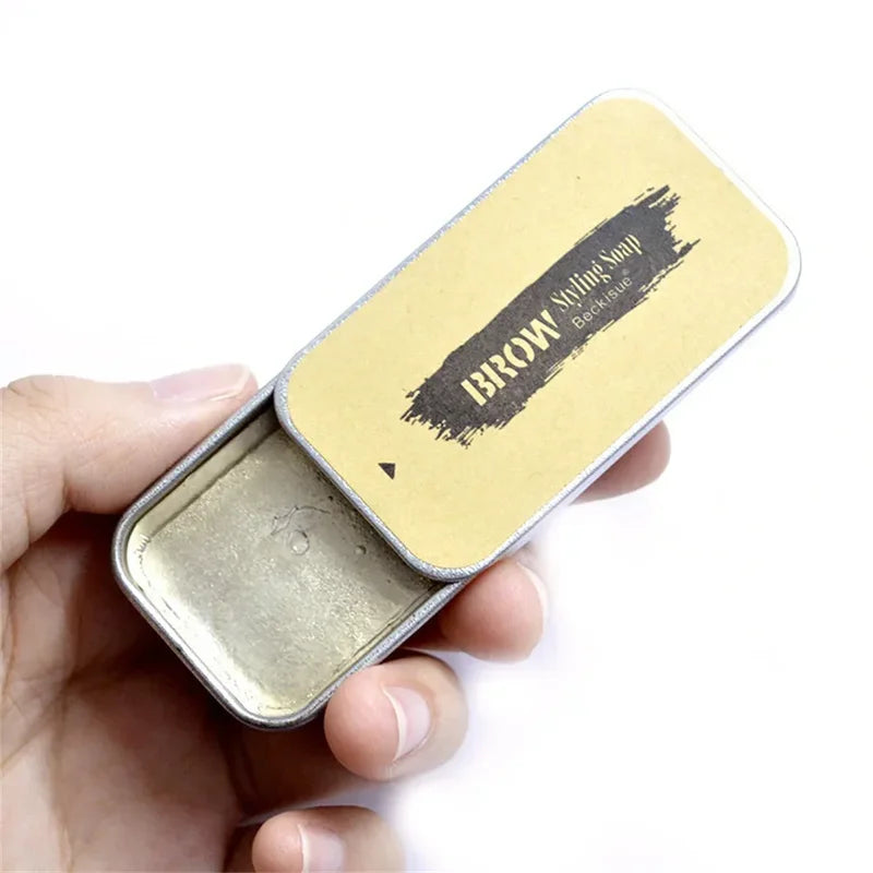 Transparent Eyebrow Gel & Styling Soap for Natural, Thick Brows