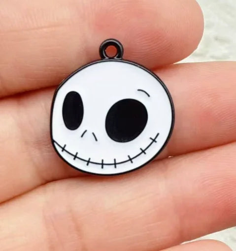 10 pcs Enamel Halloween Charms for Jewelry Making DIY Crafts & Gifts
