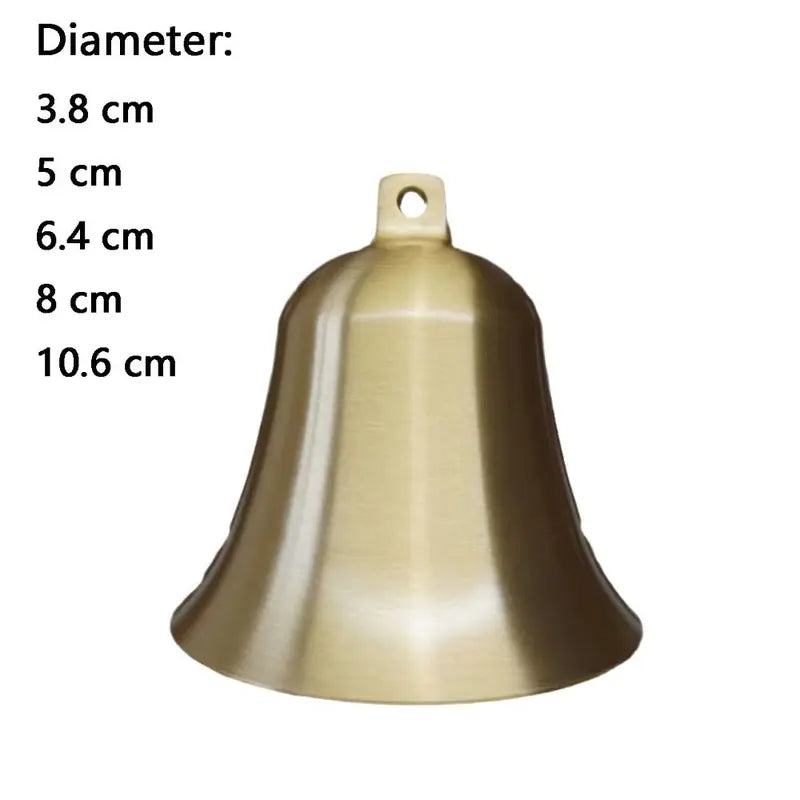 Copper Cow Bell for Grazing Livestock, Decorative Ornaments, Farmhouse Decor