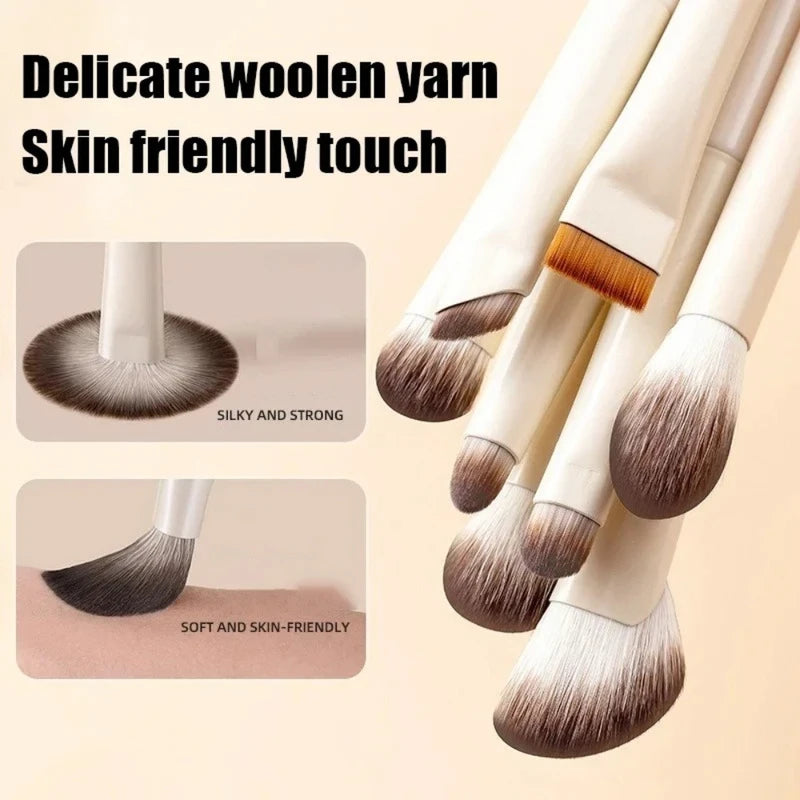 Professional Eye Makeup Brush Set - Ultra Soft Eye Shadow & Eyeliner Tools