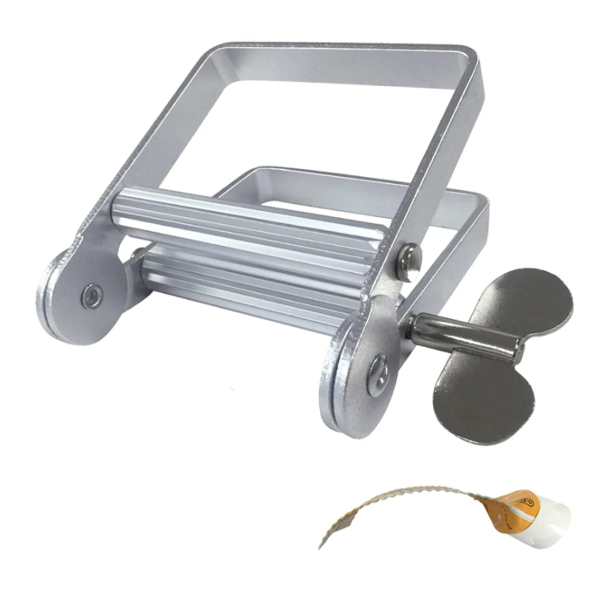Metal Toothpaste Squeezer Tube Wringer for Paint, Hair, and Cosmetic Tubes