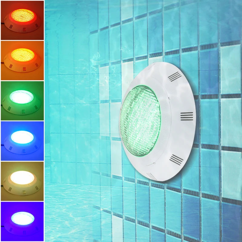45W RGB LED Pool Light Waterproof Underwater Swimming Pool Lighting with Remote