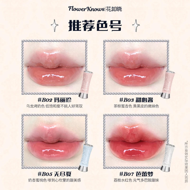 Flower Swan Ballet Eyeshadow Lip Glaze Lipstick Midsummer Blush Set