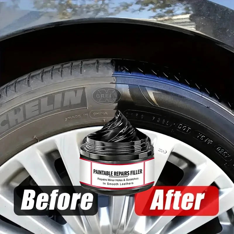 Automotive Plastic Repair & Polishing Wax for Car Interior & Exterior - Scratch & Anti-Aging