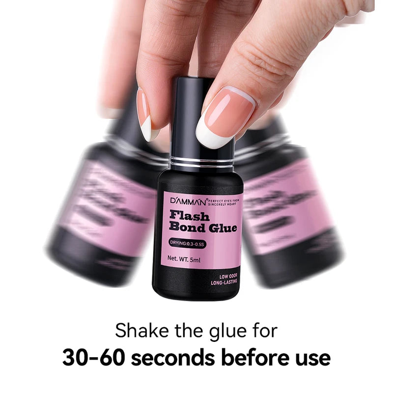 Eyelash Extension Glue Fast Drying Lash Adhesive 5ml Professional Salon Use