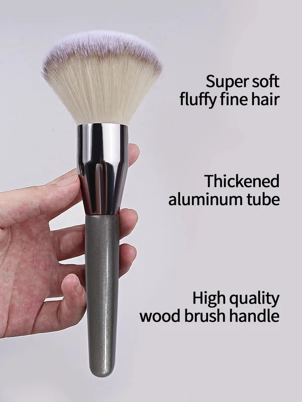 Large Loose Powder Makeup Brush - Multifunctional Face Setting Tool