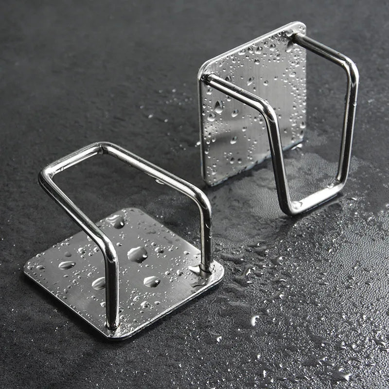 Stainless Steel Sink Sponge Rack Kitchen Sink Organizer Drainer Wall Mount