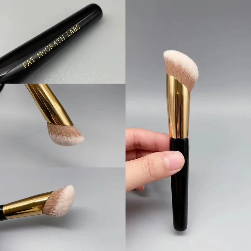 Multi-Color Face Makeup Brush Set - Contour, Highlight & Concealer Tools