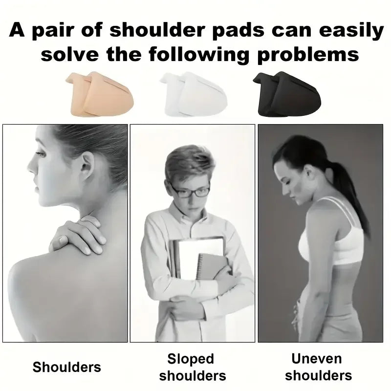 Breathable Detachable Sponge Shoulder Pads for DIY Jackets & Accessories