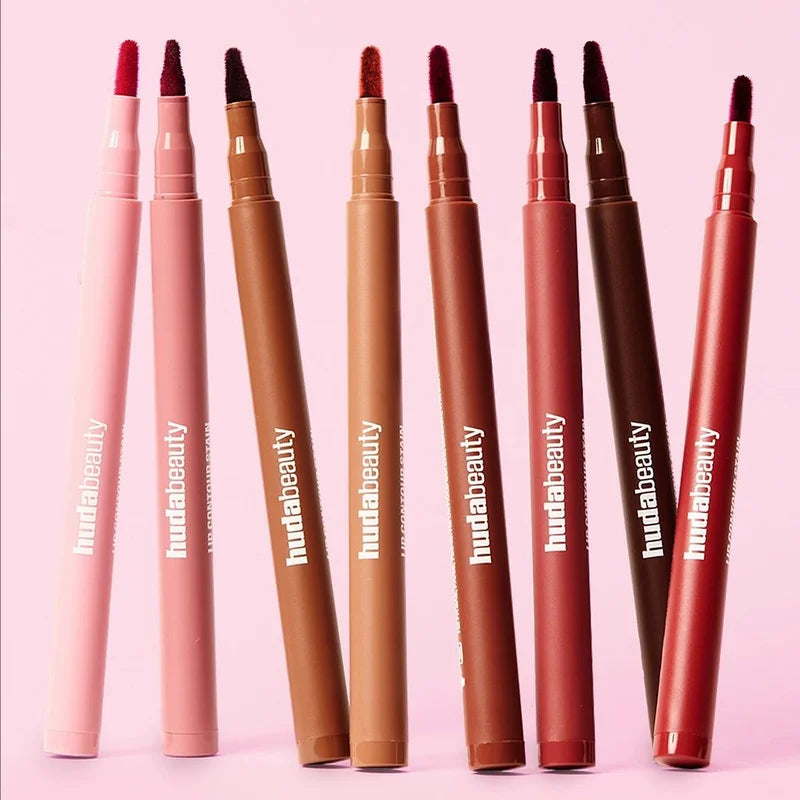 Waterproof Lip Liner Pencil for Nude & Red Lip Contour - Non-Stick Makeup Tool