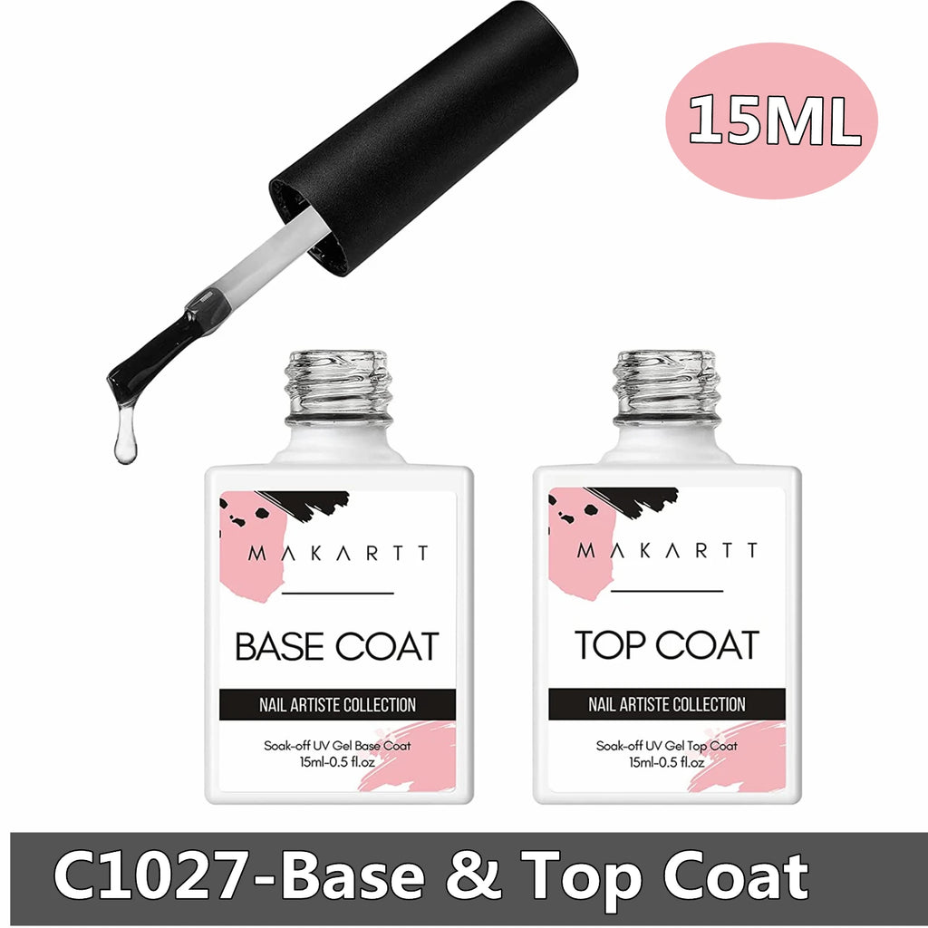 Nail Dehydrator and Primer Kit for Gel Nail Polish Bonding - 15ML Each