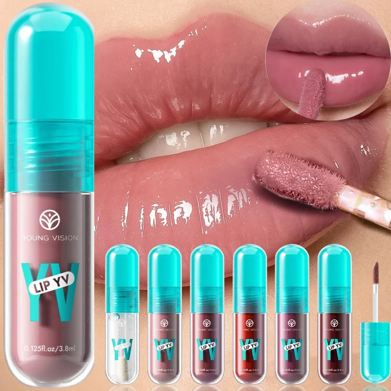 Long-Lasting Lip Stain with Avocado & Vitamin E - Moisturizing, Non-Sticky, Lightweight Lip Makeup
