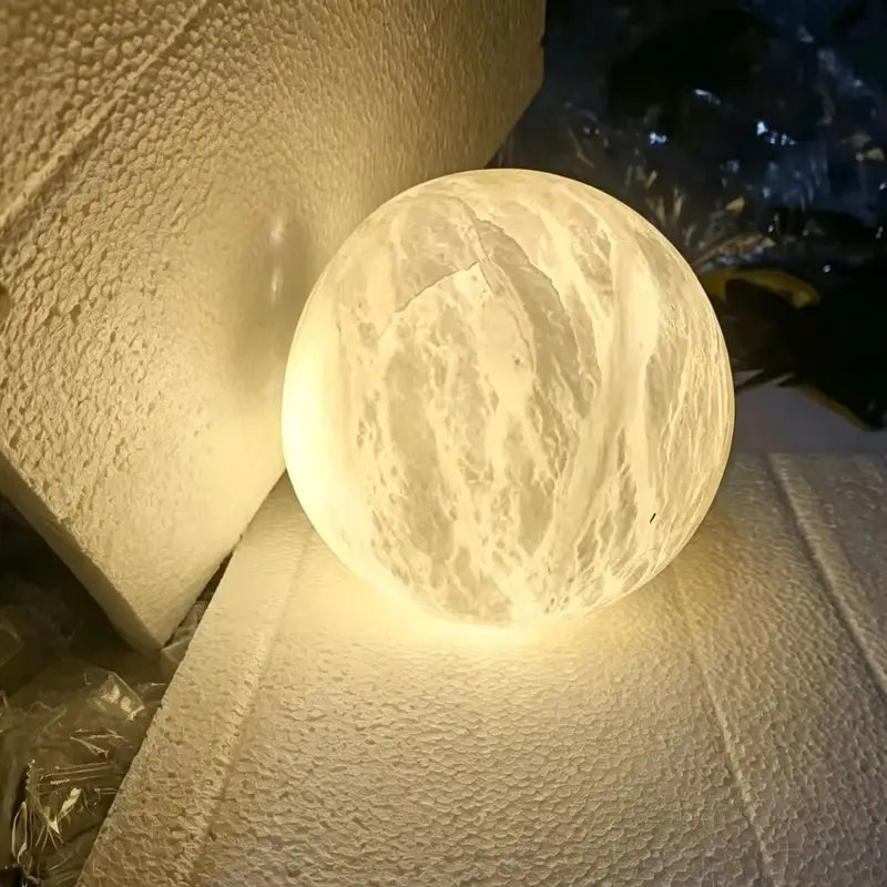 Nordic Alabaster Wall Lamp with LED G9 Bulb - Warm 3000K White Light for Bedroom & Living Room