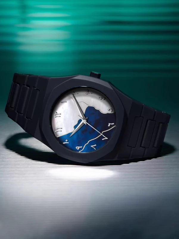 Men's Quartz Business Watch - Senior Style, Adjustable Strap, Multiple Colors