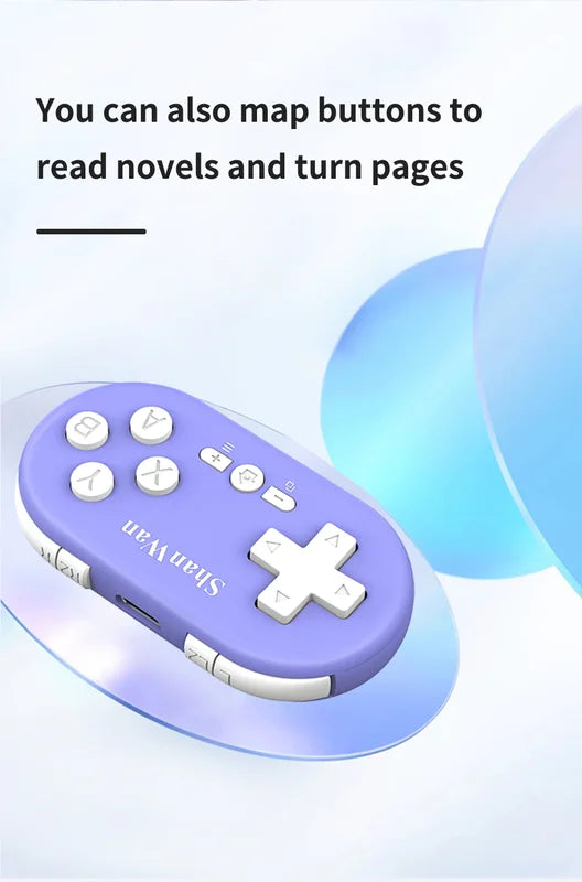 Mini Handheld Game Controller for Android iOS Windows - Portable Bluetooth Gaming Handle