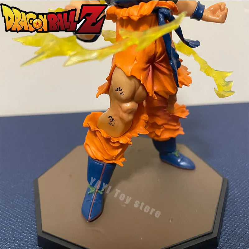 Dragon Ball Son Goku Super Saiyan Anime Action Figure 16cm Collectible Model Gift for Kids