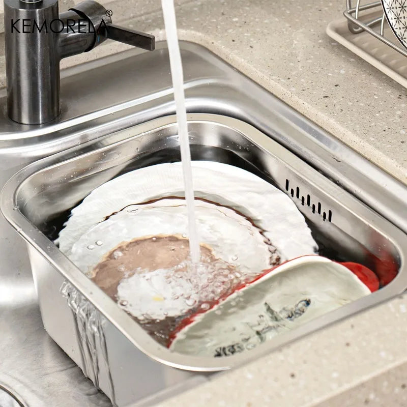 10L Stainless Steel Multipurpose Kitchen Sink Bowl - Dishwashing & Vegetable Washing