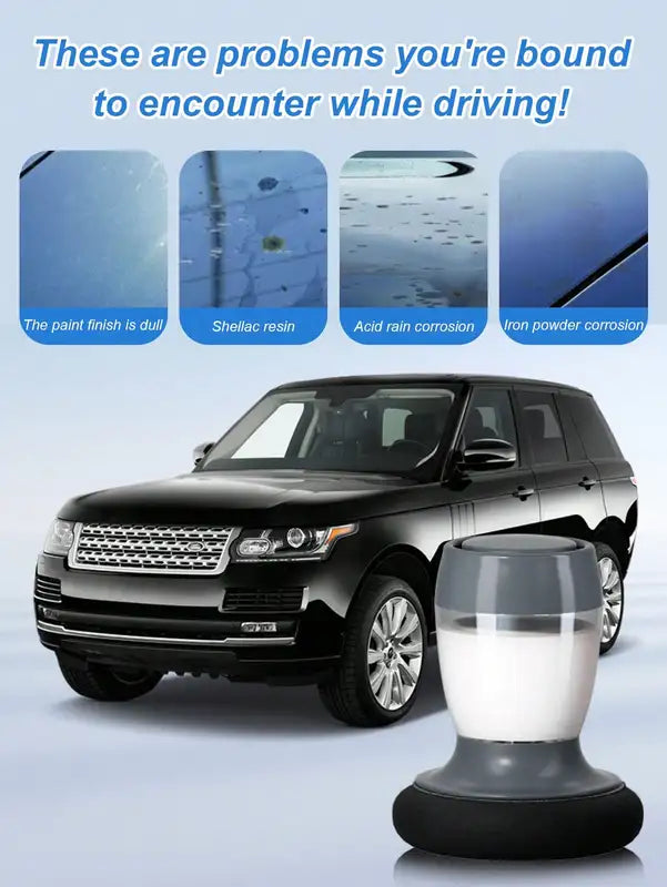 5-in-1 Car Waxing Polishing Tool Kit for Paint, Glass & Interior Scratch Repair
