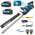 Cordless Hedge Trimmer 20'' with 3000RPM Motor & 180° Rotatable Head