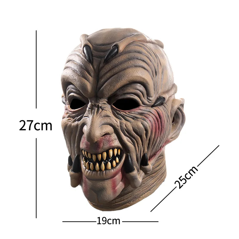 Halloween Monster Killer Mask Latex Cosplay Helmet for Parties