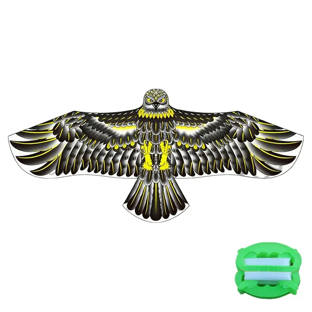 Large Eagle Kite with 30 Meter Line for Outdoor Flying and Bird Deterrent