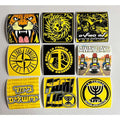 9x9cm Beitar Group Sticker Decals for Walls, Bags, Fridge, Cup - Sports Celebration