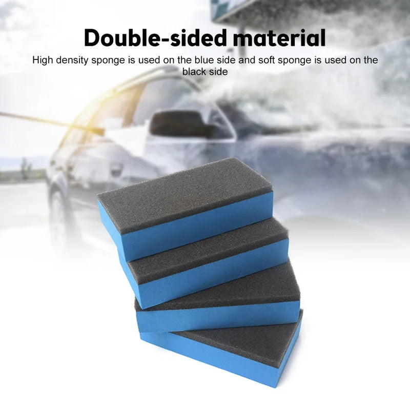 Car Ceramic Coating Sponges with Cloth Applicator for Auto Detailing & Polishing
