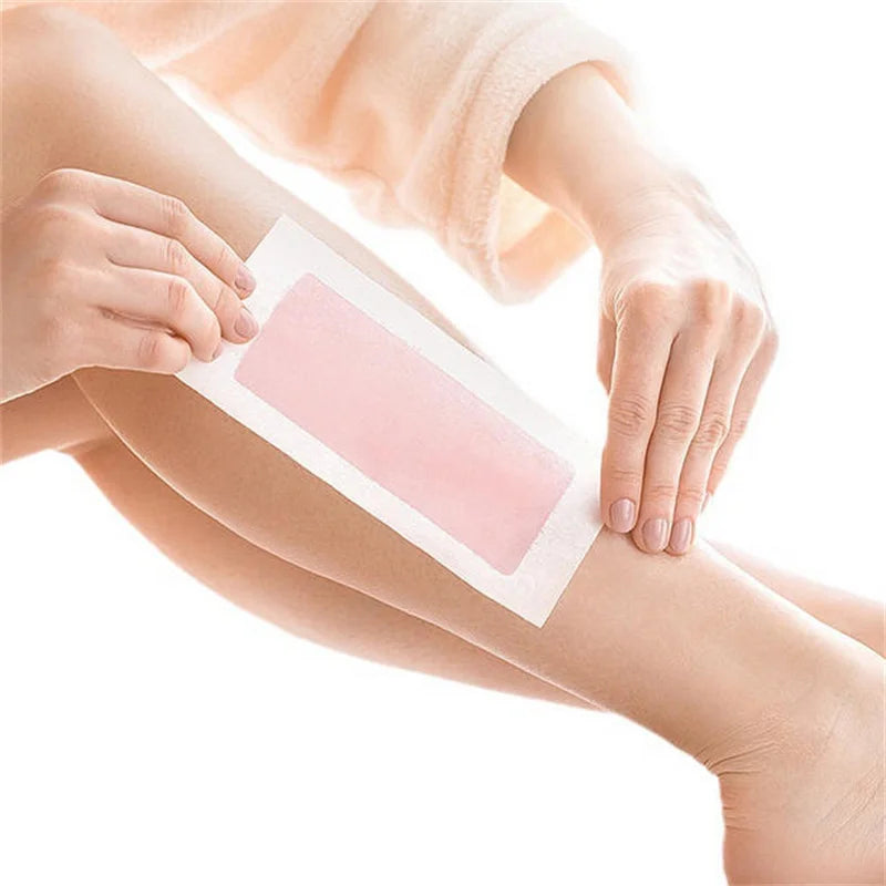 Professional Hair Removal Wax Strips Assorted Colors - Double Sided Depilation Paper