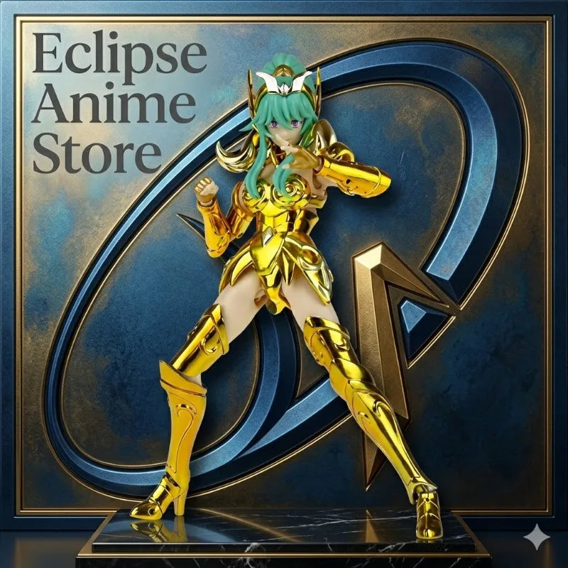 Action Figure Toy - Saint Seiya GT Holy Contract Female Gold Saints Zodiac Knights, Diecast Metal Armor, 18cm