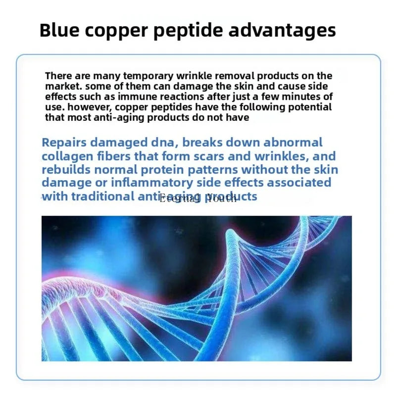 Pure Copper Tripeptide-1 Skin Rejuvenation Serum Raw Material for Anti-Aging Formulations