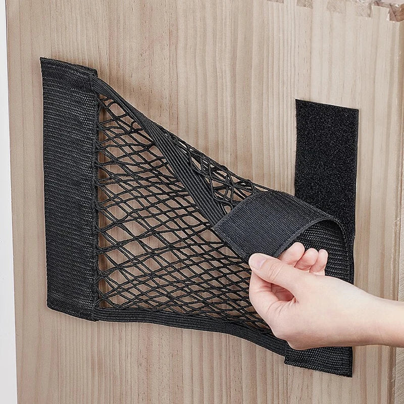 Kitchen Cabinet Door Mesh Storage Bags - Multi-Size Household Organizer