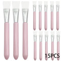 Facial Mask Brush Kit 3/15 Pcs Makeup Tools for Esthetician & DIY Face Mask Application